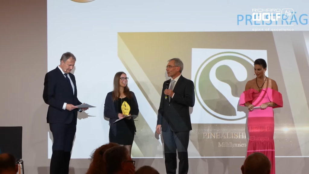 Die Preisverleihung des German Medical Award im Bereich Medical Communication an den Verein Pinealishilfe e.V.